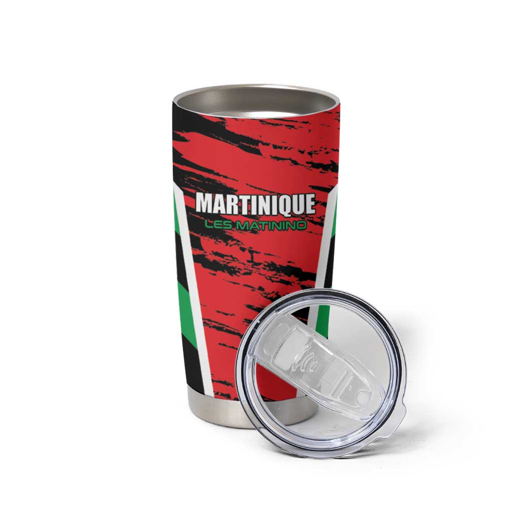 Custom Football Martinique Tumbler Cup Les Matinino Go Champion