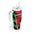 Custom Football Martinique Tumbler With Handle Les Matinino Go Champion