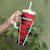 Custom Football Martinique Tumbler With Handle Les Matinino Go Champion