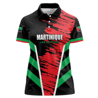Custom Football Martinique Women Polo Shirt Les Matinino Go Champion