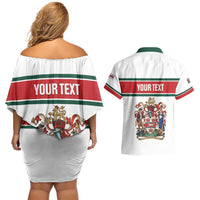 Personalised Canada Guelph Couples Matching Off Shoulder Short Dress and Hawaiian Shirt The Royal City Simple Style