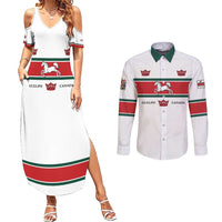 Personalised Canada Guelph Couples Matching Summer Maxi Dress and Long Sleeve Button Shirt The Royal City Simple Style