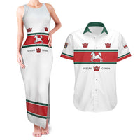 Personalised Canada Guelph Couples Matching Tank Maxi Dress and Hawaiian Shirt The Royal City Simple Style
