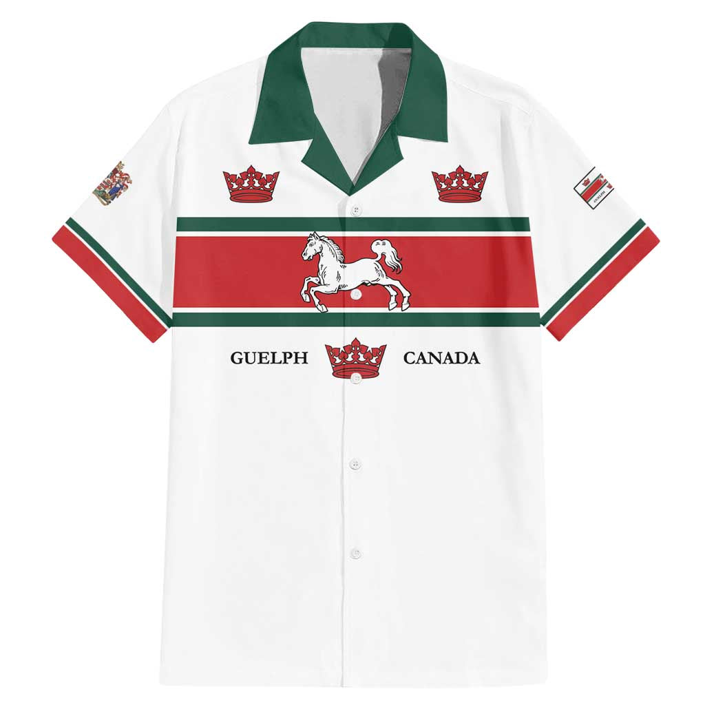 Personalised Canada Guelph Family Matching Mermaid Dress and Hawaiian Shirt The Royal City Simple Style