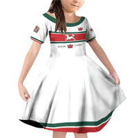 Personalised Canada Guelph Family Matching Off Shoulder Short Dress and Hawaiian Shirt The Royal City Simple Style