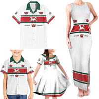 Personalised Canada Guelph Family Matching Tank Maxi Dress and Hawaiian Shirt The Royal City Simple Style