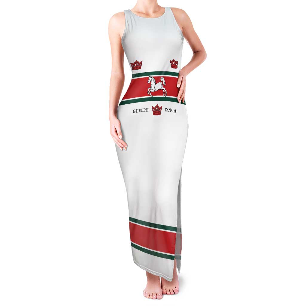 Personalised Canada Guelph Family Matching Tank Maxi Dress and Hawaiian Shirt The Royal City Simple Style