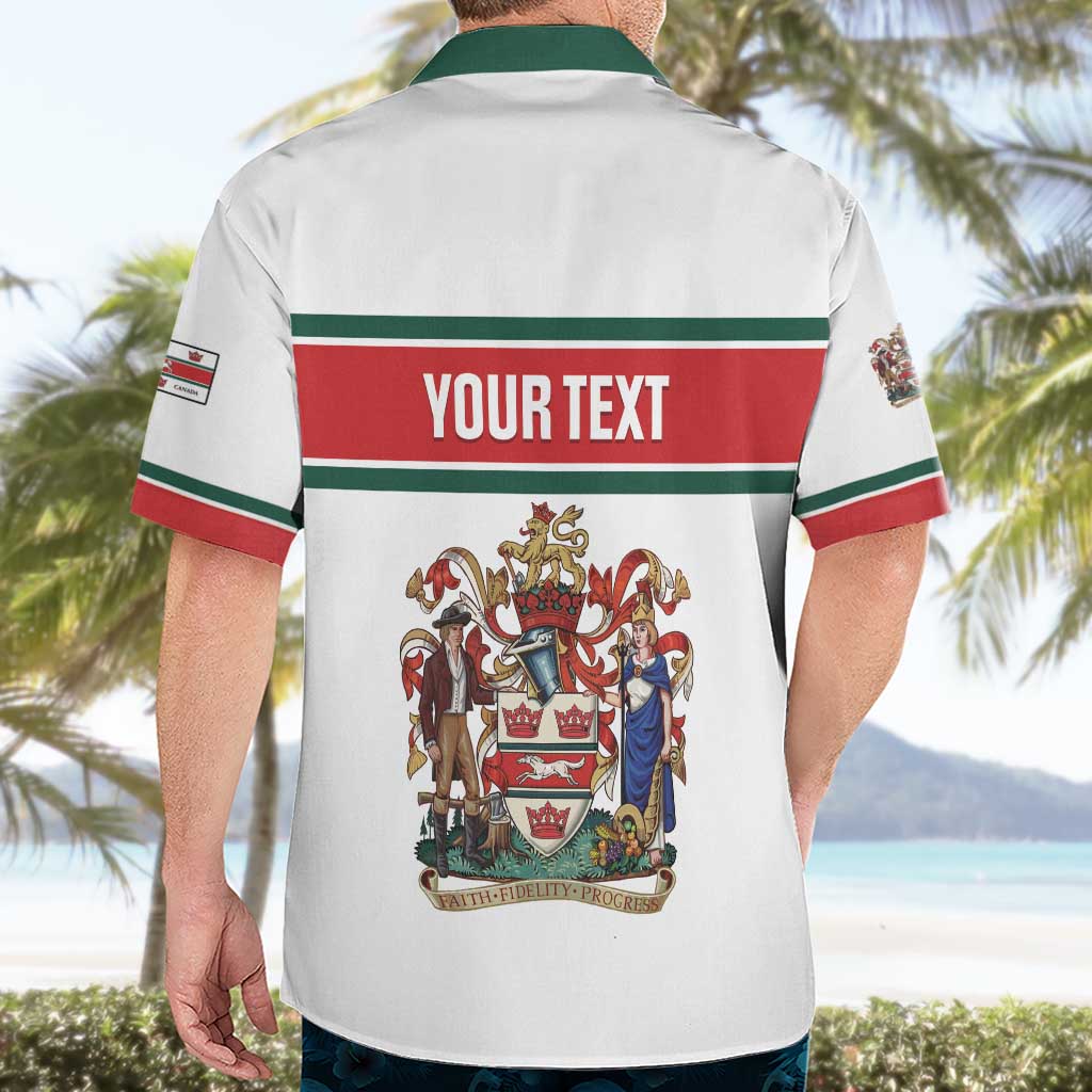 Personalised Canada Guelph Hawaiian Shirt The Royal City Simple Style
