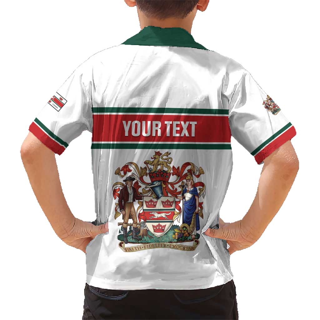 Personalised Canada Guelph Kid Hawaiian Shirt The Royal City Simple Style