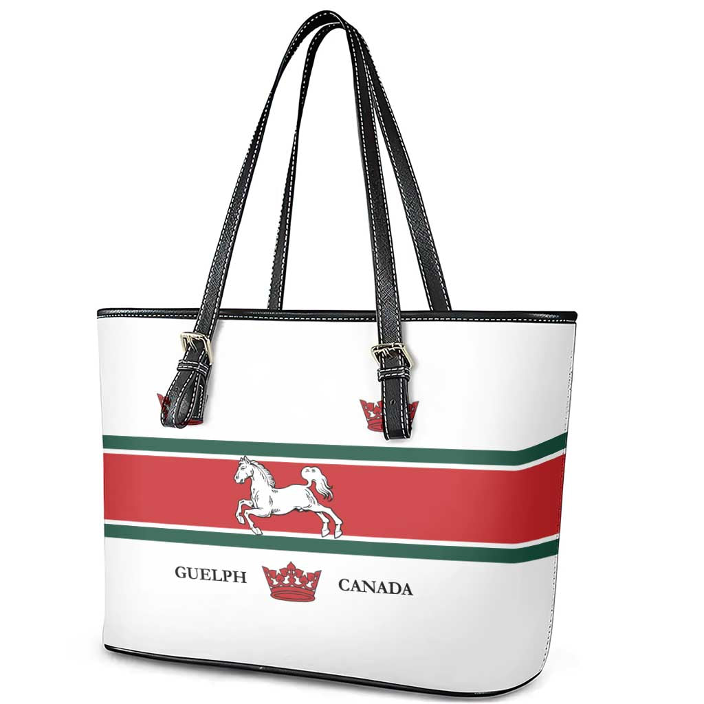 Canada Guelph Leather Tote Bag The Royal City Simple Style