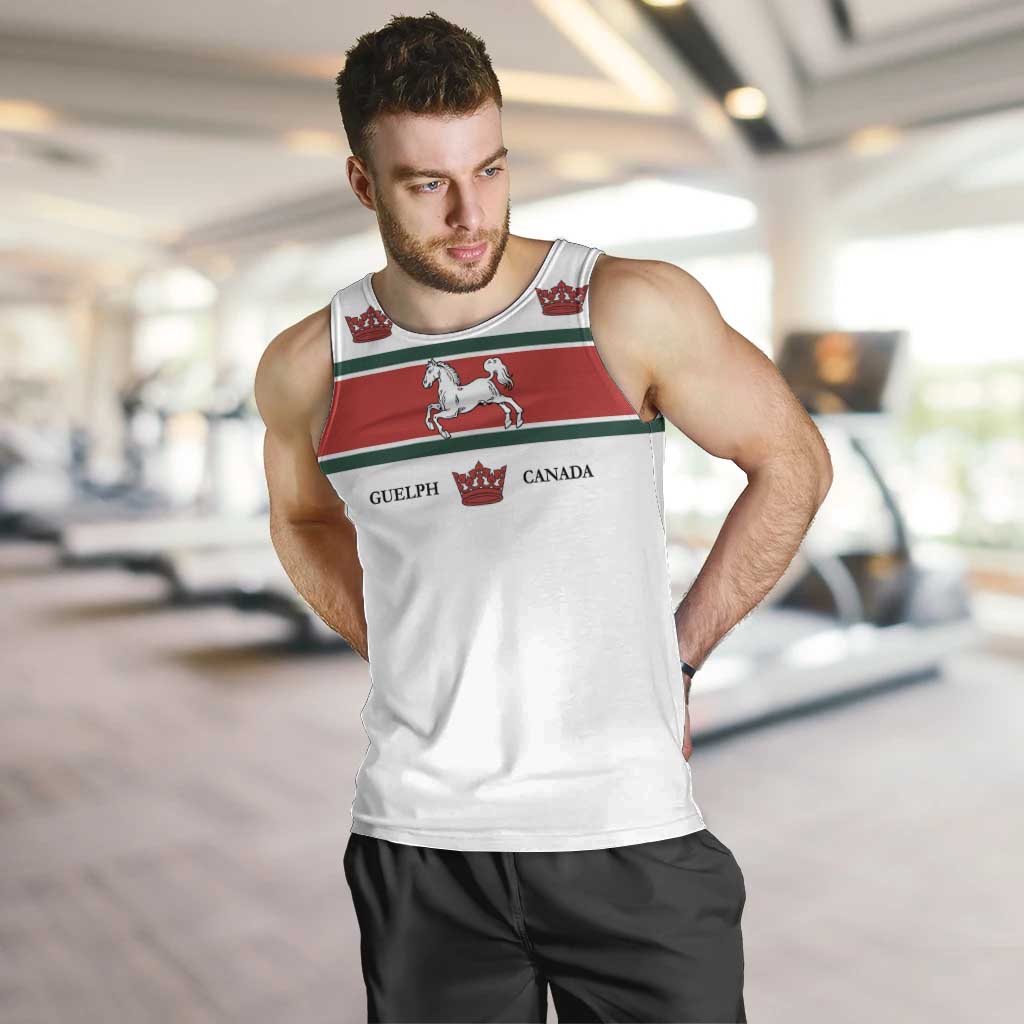 Personalised Canada Guelph Men Tank Top The Royal City Simple Style
