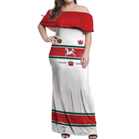 Personalised Canada Guelph Off Shoulder Maxi Dress The Royal City Simple Style