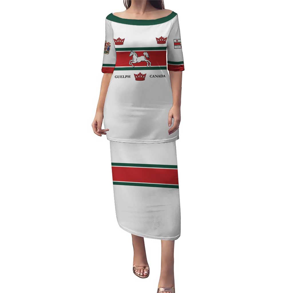 Personalised Canada Guelph Puletasi The Royal City Simple Style