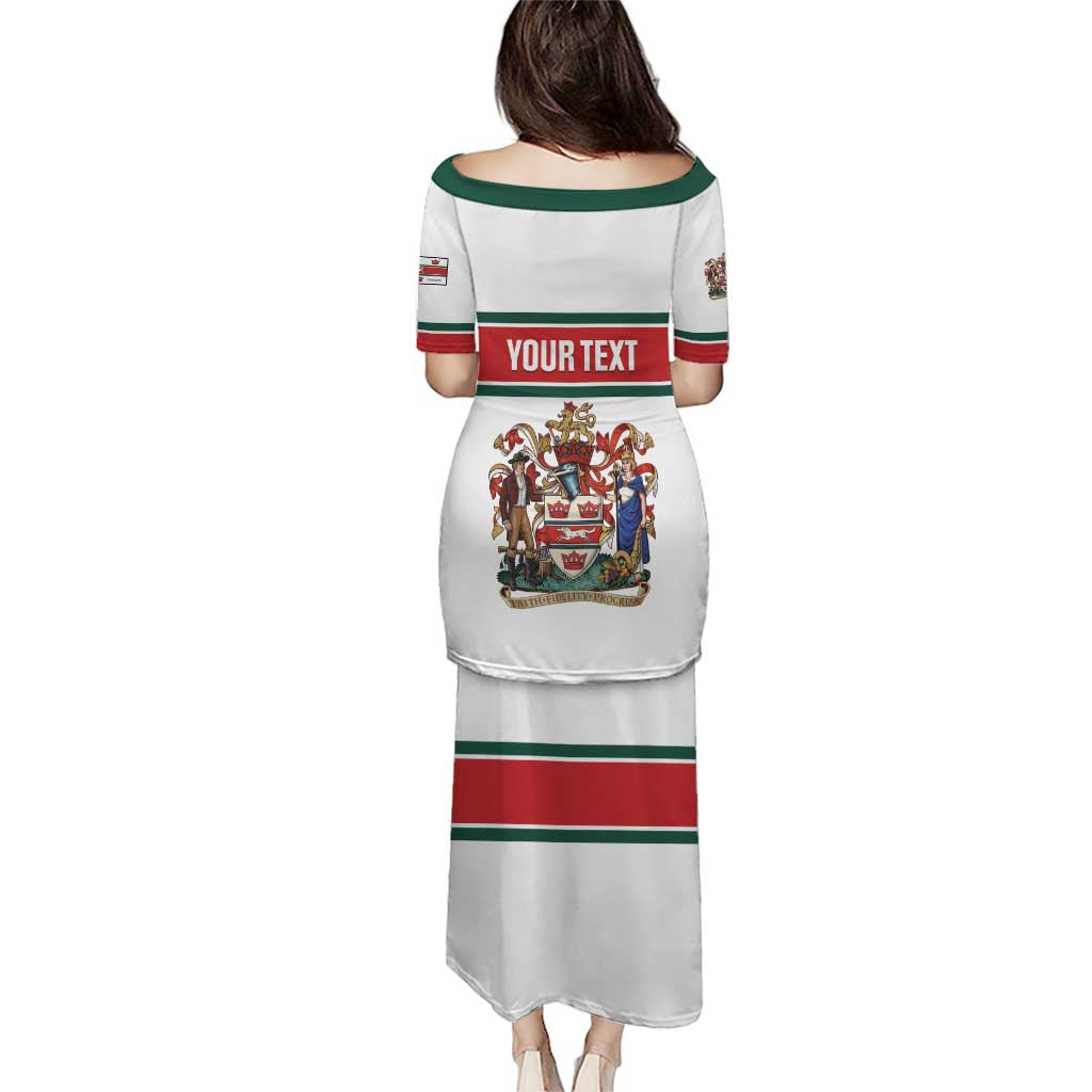 Personalised Canada Guelph Puletasi The Royal City Simple Style