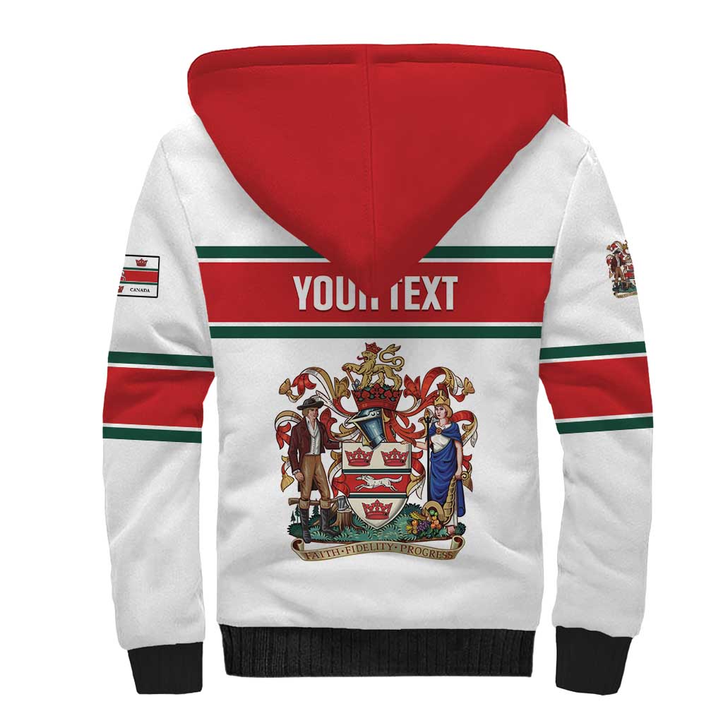 Personalised Canada Guelph Sherpa Hoodie The Royal City Simple Style