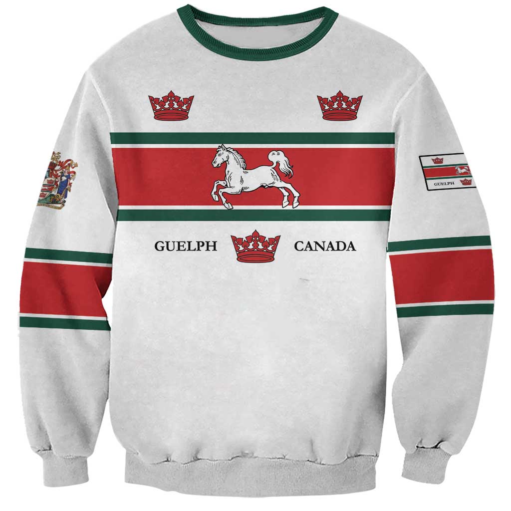 Personalised Canada Guelph Sweatshirt The Royal City Simple Style