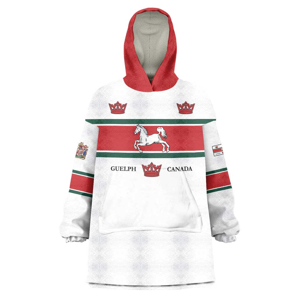 Personalised Canada Guelph Wearable Blanket Hoodie The Royal City Simple Style