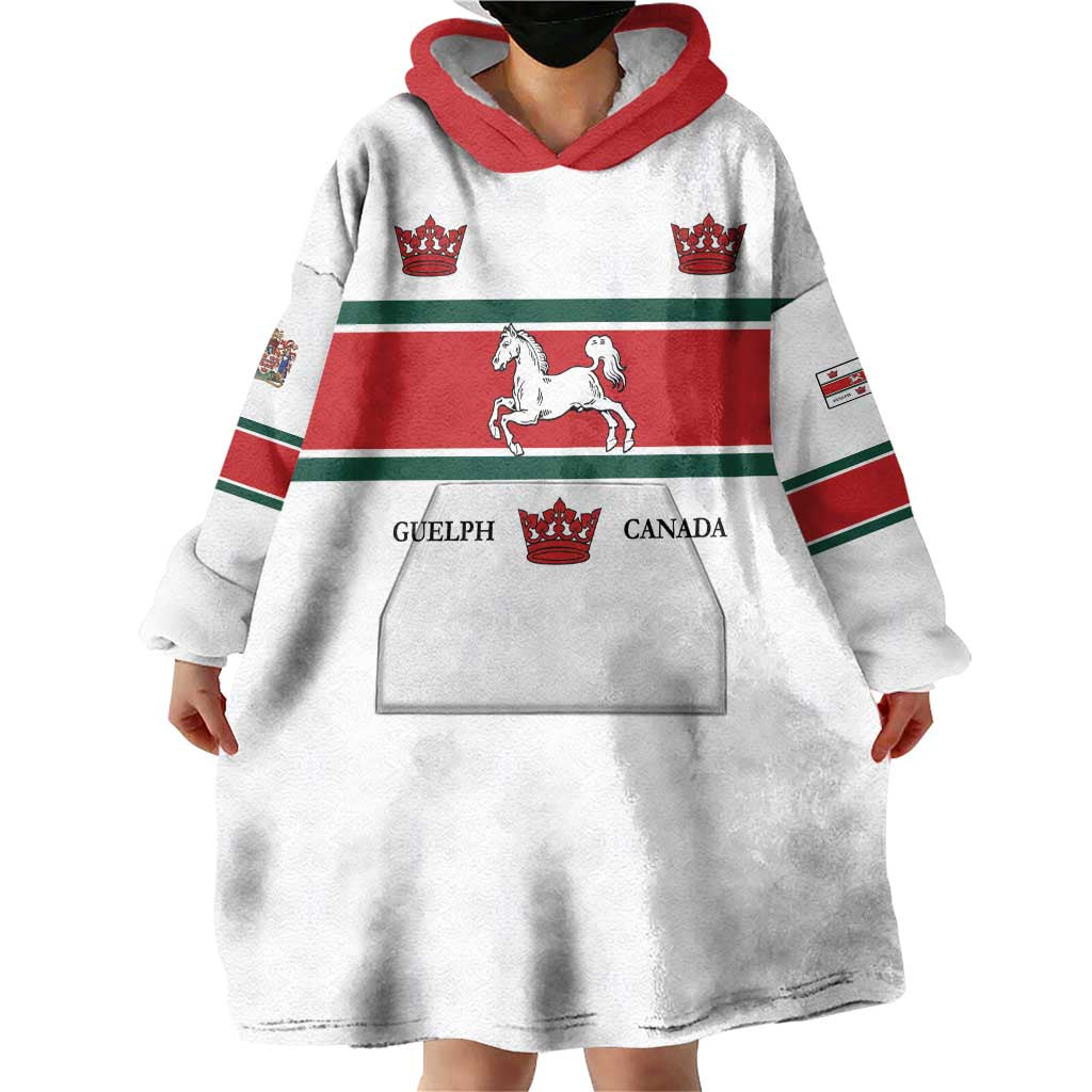 Personalised Canada Guelph Wearable Blanket Hoodie The Royal City Simple Style