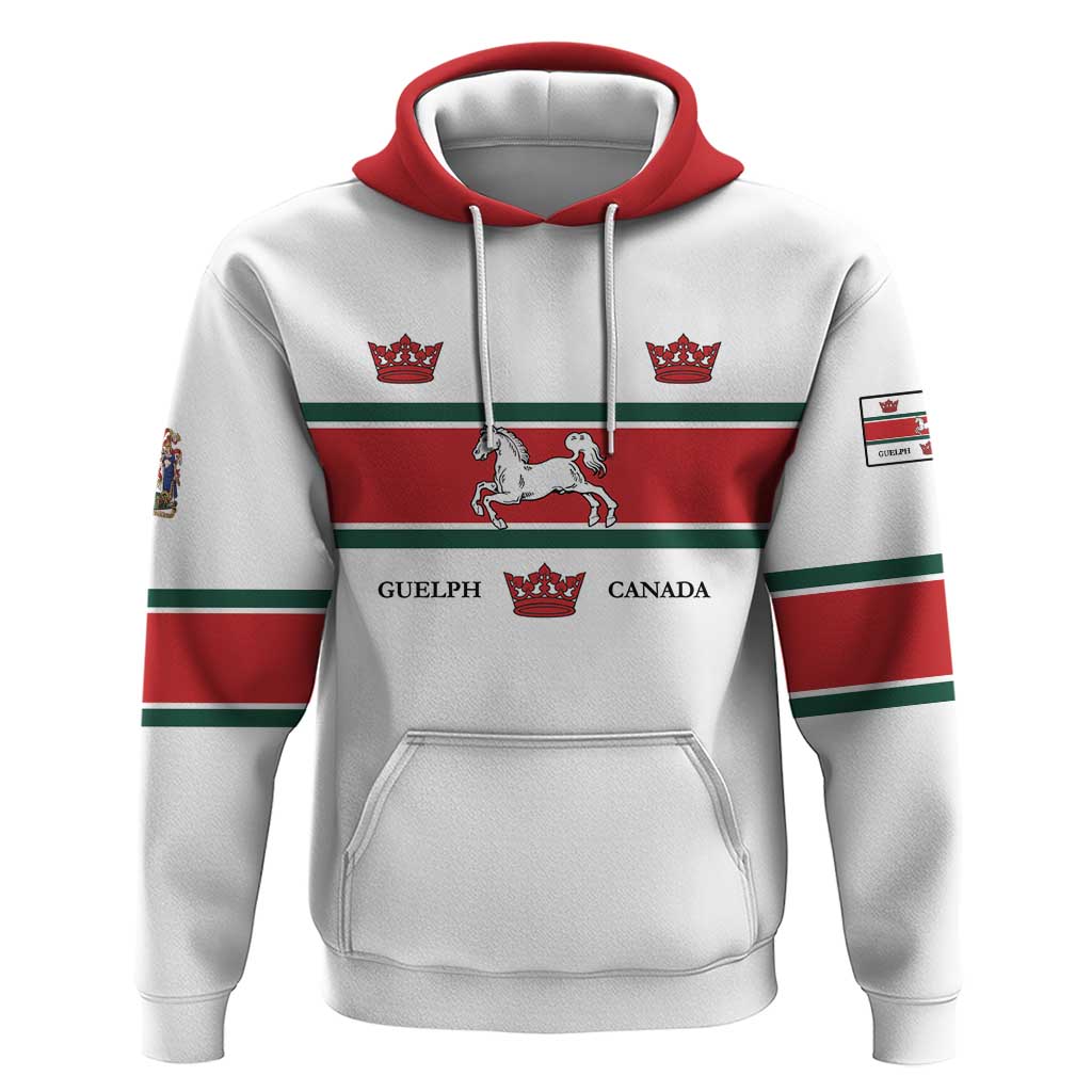 Personalised Canada Guelph Zip Hoodie The Royal City Simple Style