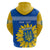 personalised-ukraine-hoodie-ukrainian-coat-of-ams-with-sunflower