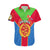 Eritrea Hawaiian Shirt Eritrean Emblem Flag Mix African Pattern - Wonder Print Shop
