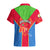 Eritrea Hawaiian Shirt Eritrean Emblem Flag Mix African Pattern - Wonder Print Shop