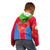 Eritrea Kid Hoodie Eritrean Emblem Flag Mix African Pattern - Wonder Print Shop