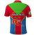 Custom Eritrea Polo Shirt Eritrean Emblem Flag Mix African Pattern - Wonder Print Shop