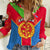Custom Eritrea Women Casual Shirt Eritrean Emblem Flag Mix African Pattern - Wonder Print Shop
