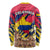 Colombia Long Sleeve Shirt Colombian Tribal Seamless Patterns LT01