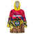 Colombia Wearable Blanket Hoodie Colombian Tribal Seamless Patterns - Wonder Print Shop