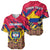 Personalised Colombia Baseball Jersey Colombian Tribal Seamless Patterns - Wonder Print Shop