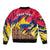 Personalised Colombia Bomber Jacket Colombian Tribal Seamless Patterns - Wonder Print Shop