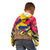 Personalised Colombia Kid Hoodie Colombian Tribal Seamless Patterns - Wonder Print Shop