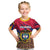 Personalised Colombia Kid T Shirt Colombian Tribal Seamless Patterns - Wonder Print Shop