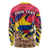 Personalised Colombia Long Sleeve Shirt Colombian Tribal Seamless Patterns LT01