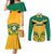jamaica-football-couples-matching-mermaid-dress-and-long-sleeve-button-shirts-reggae-girlz-lion-sporty-style