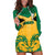 Jamaica Football Hoodie Dress Reggae Girlz Lion Sporty Style - Wonder Print Shop