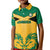 Jamaica Football Kid Polo Shirt Reggae Girlz Lion Sporty Style - Wonder Print Shop