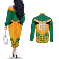 personalised-jamaica-football-couples-matching-off-the-shoulder-long-sleeve-dress-and-long-sleeve-button-shirts-reggae-girlz-lion-sporty-style