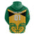 Personalised Jamaica Football Hoodie Reggae Girlz Lion Sporty Style - Wonder Print Shop
