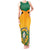 Personalised Jamaica Football Tank Maxi Dress Reggae Girlz Lion Sporty Style - Wonder Print Shop