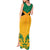 Personalised Jamaica Football Tank Maxi Dress Reggae Girlz Lion Sporty Style - Wonder Print Shop