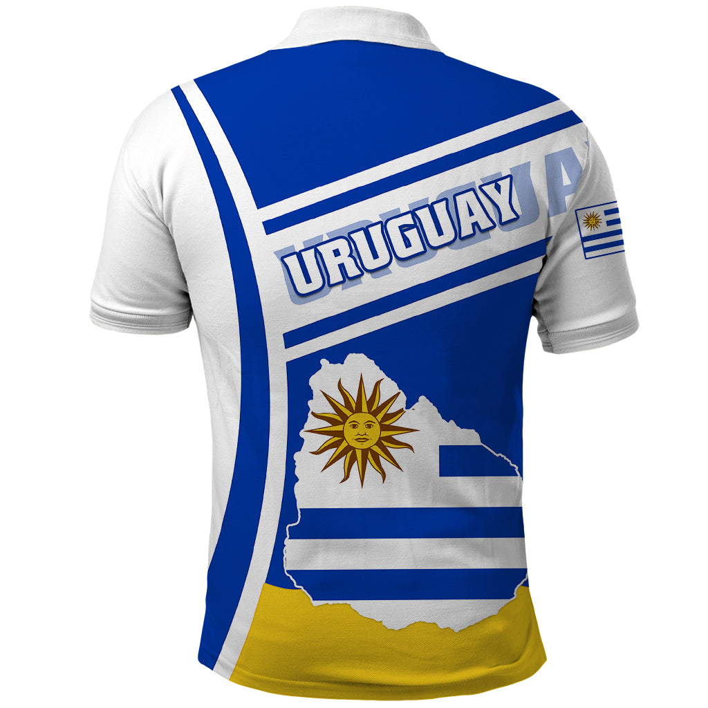 Uruguay Polo Shirt Uruguayan Coat Of Arms - Wonder Print Shop