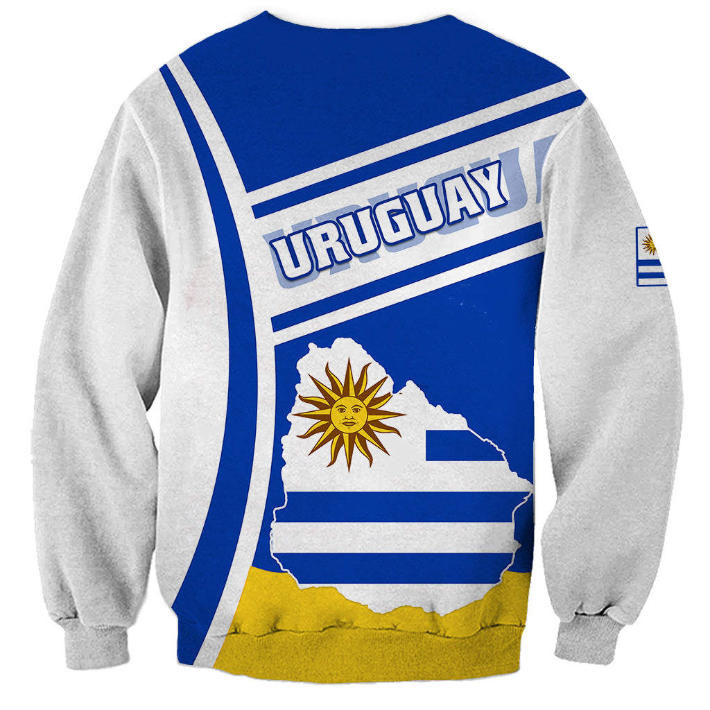 Uruguay Sweatshirt Uruguayan Coat Of Arms - Wonder Print Shop