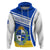 Personalised Uruguay Hoodie Uruguayan Coat Of Arms - Wonder Print Shop