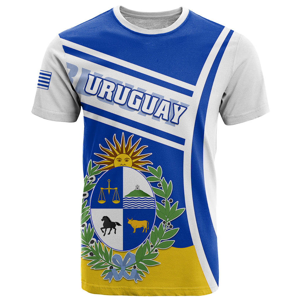 personalised-uruguay-t-shirt-uruguayan-coat-of-arms