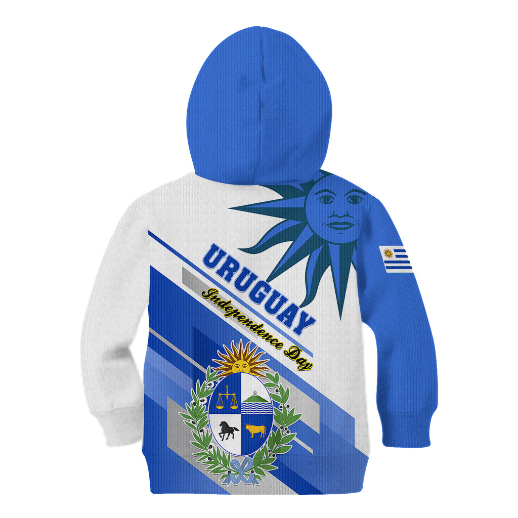 Uruguay Independence Day Kid Hoodie Uruguayan Sol de Mayo Special Version - Wonder Print Shop