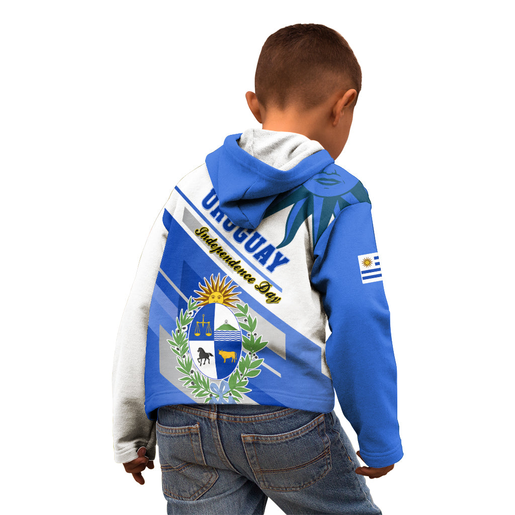 Uruguay Independence Day Kid Hoodie Uruguayan Sol de Mayo Special Version - Wonder Print Shop