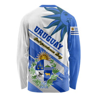 Uruguay Independence Day Long Sleeve Shirt Uruguayan Sol de Mayo Special Version LT01